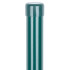 Caurules statnis METALTEC 48/2000/1,50 mm, zaļš, RAL6005, Zn + PVC, vāciņš