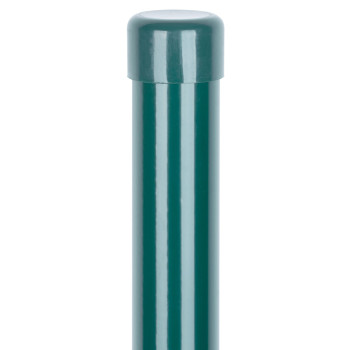Caurules statnis METALTEC 38/2000/1,25 mm, zaļš, RAL6005, Zn + PVC, vāciņš