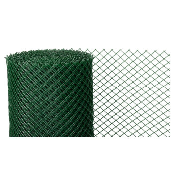Stiepļu tīkls ECONOMY 6, 1000/20 mm, 300g / m2, zaļš, pilnībā plastmasas, iepak. 25 m