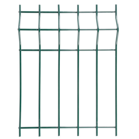 Panel EUROSTANDARD 3D 2500x1530 / 200x50 / 4,00 mm, fence, green, RAL6005