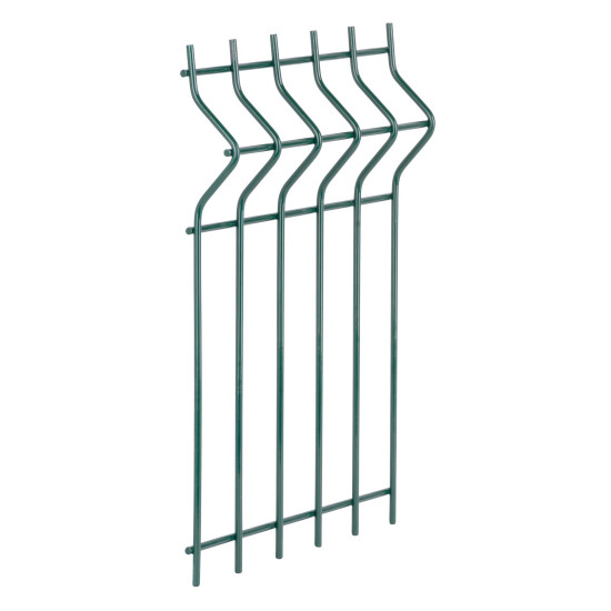 Panel EUROSTANDARD 3D 2500x1530 / 200x50 / 4,00 mm, fence, green, RAL6005