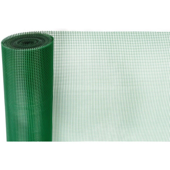 ECONOMY 2 mesh, 1000/05x05 mm, square pattern, 300g/m2, green, all-plastic, pack of 10 m