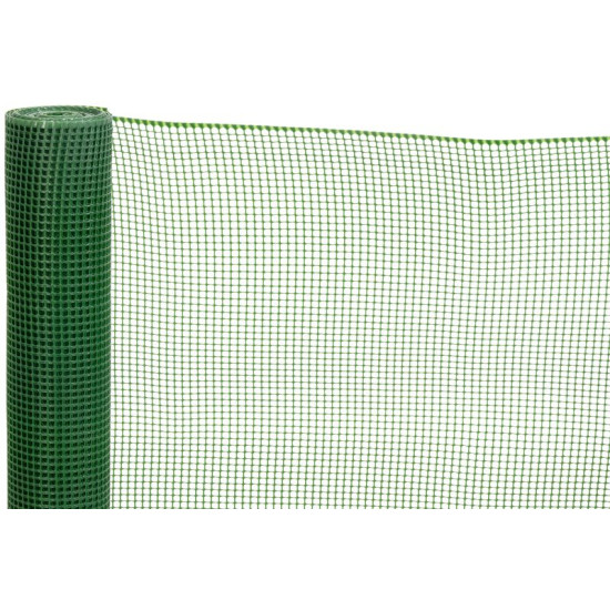 Сетка ЭКОНОМ 4, 1000/10x10 мм, 300 г/м2, зеленая, пластиковая, упаковка 10 м