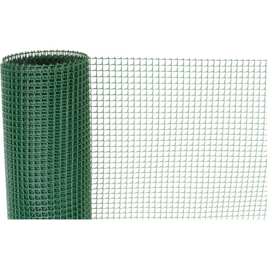 ECONOMY 5 mesh, 1000/10x10 mm, 300g/m2, green, all-plastic, pack of 10 m