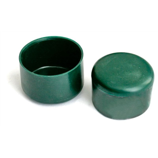 Vāciņš uz caurules staba 38mm Metaltec, PVC, zaļš