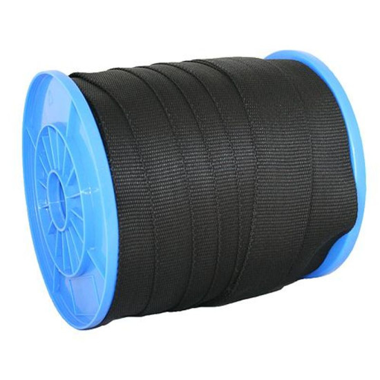 Зажимная лента Strend Pro WR50, 25 мм, черный, бухта 70 м, ПП, макс. 190 кг Зажимная лента Strend Pro WR50, 25 мм, черный, бухта 70 м, ПП, макс. 190 кг