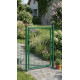 Ворота METALTEC ECO 1000x1600 мм, садовые, зеленые, ZN+PVC