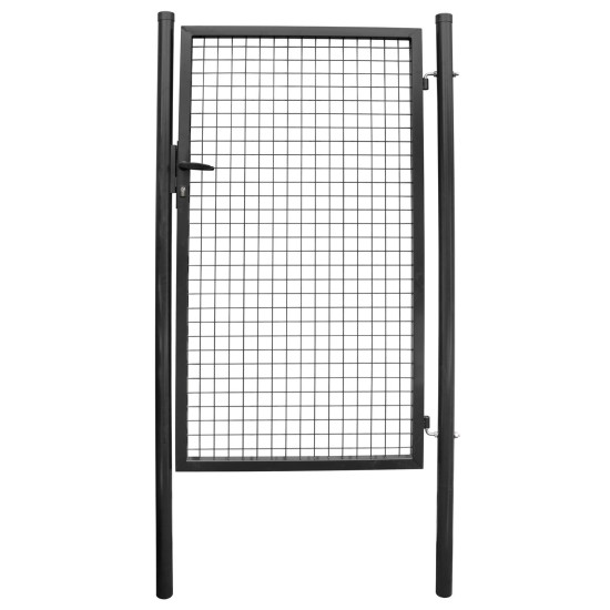 Vārti METALTEC ECO 1000x1500 mm, dārzs, antracīts, ZN+PVC