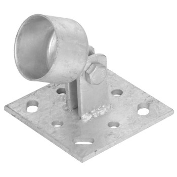 Atbalsta pamatnes kronšteins Strend Pro METALTEC, atbalstam 48 mm, enkurošanai, savienojums, Zn