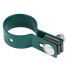 Skava Strend Pro EUROSTANDARD, 48 mm, gals, antracīts, Zn+PVC, RAL7016, apaļajam stabam