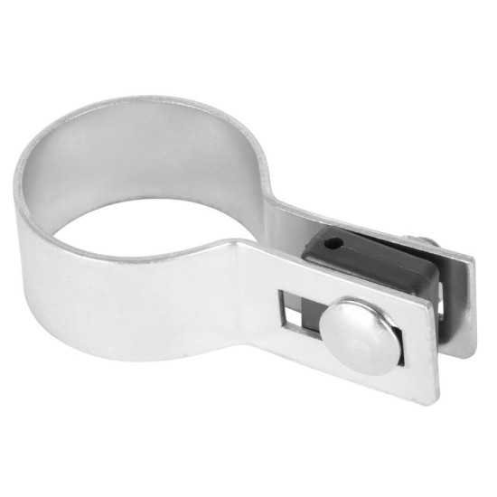 Strend Pro EUROSTANDARD skava, 38 mm, gals, cinkots, apaļajam stabam