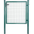 Gate METALTEC ECO 2, 1000/1500/50x50 mm, round, green, single gate, ZN+PVC, RAL6005
