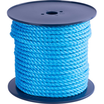 Веревка Strend Pro Premium, ПП, 12 мм, шнур, витой, цветной, в упаковке. 100 м