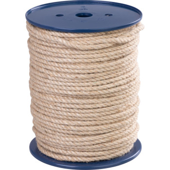 Веревка Strend Pro Premium, натуральная, 6 мм, шнур, витой, в упаковке 100 м