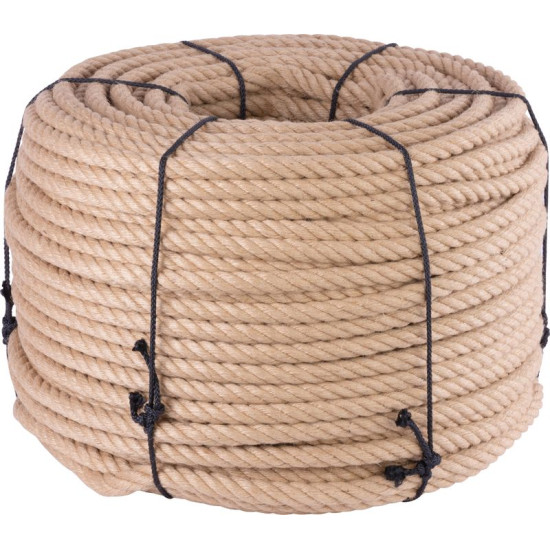 Веревка Strend Pro Premium, натуральная, 22 мм, в бухте, в упаковке 220 м