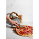 MagicHome pizza slicer, 20x8 cm, stainless steel