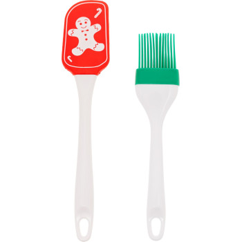 Лопатка MagicHome и масло, для выпечки/приготовления пищи, Рождество, силикон