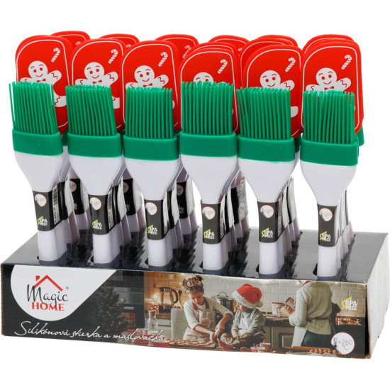 Лопатка MagicHome и масло, для выпечки/приготовления пищи, Рождество, силикон