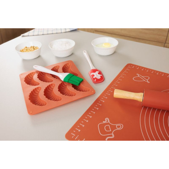 Лопатка MagicHome и масло, для выпечки/приготовления пищи, Рождество, силикон