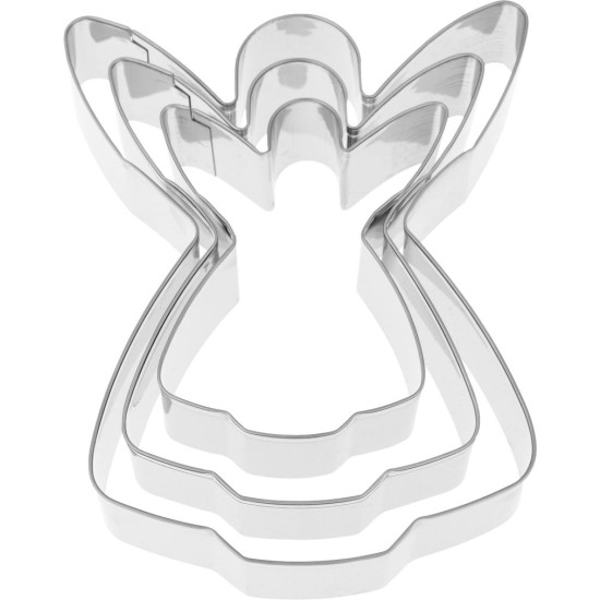 MagicHome Christmas cookie cutter, for baking,  3 pcs