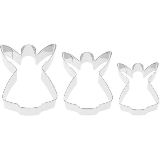 MagicHome Christmas cookie cutter, for baking,  3 pcs