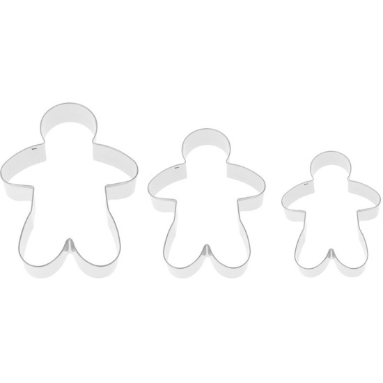 MagicHome Ziemassvētku cepumu formas, cepšanai,  3 gab