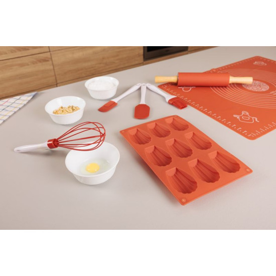 Форма MagicHome, для выпечки, силиконовая, на 9 шт, 20х30х1,2 см