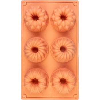 Форма для выпечки MagicHome, для мини-кексов, силиконовая, 29,5x17,5x3,5 см