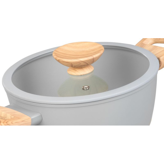 MagicHome Harmony saucepan, with glass lid, 20 cm