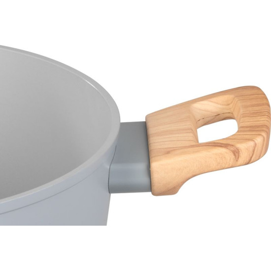 MagicHome Harmony saucepan, with glass lid, 24 cm