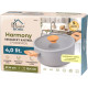 MagicHome Harmony saucepan, with glass lid, 24 cm