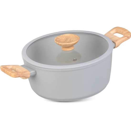 MagicHome Harmony saucepan, with glass lid, 24 cm
