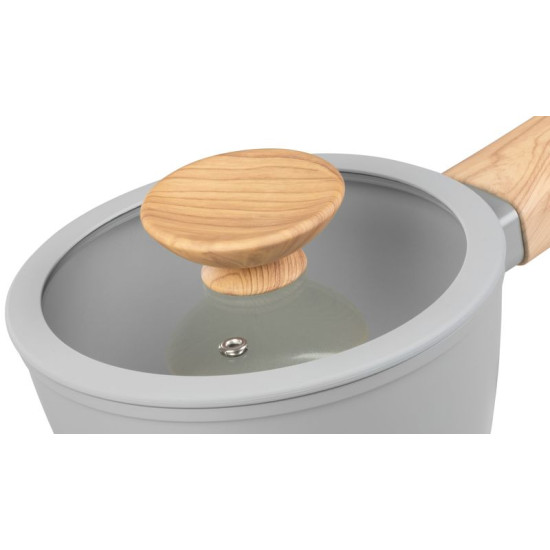 MagicHome Harmony kastrolis, ar stikla vāku, 16 cm