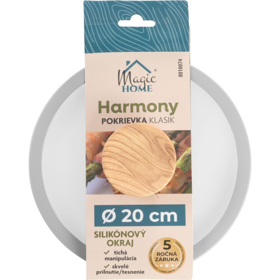 MagicHome Harmony Lid, Glass, 20 cm