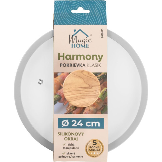 MagicHome Harmony Lid, Glass, 24 cm