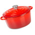 Captain Magichome Castor Line, кастрюля, 24 см, 4,0 л. с крышкой, эмалированная чугунная