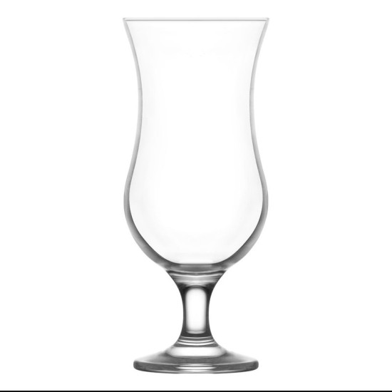 Fiesta glāzes, LAV, stikls, kokteilim, 390 ml, 75x182 mm, pak. 6 gab