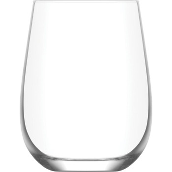 Бокал Gaia, LAV, стеклянная, для воды, 475 мл, 70x111 мм, в упаковке 6 шт.