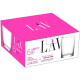 Liberty glass, LAV, glass, for whiskey, 280 ml, 74x88 mm, pack. 6 pcs