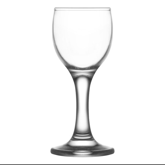 Стакан Misket, LAV, стеклянный, для ликера, 55 мл, 46x112 мм, уп. 6 шт.