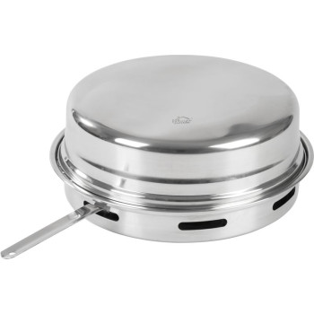 MagicHome set, gas grill, stainless steel 33x13.5 cm