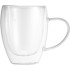 MagicHome dubultsienu termoveļa kafijas/tējas krūze, 280 ml, 2 gab.
