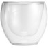 MagicHome double wall thermo glass for coffee/tea, 90 ml, pack of 2