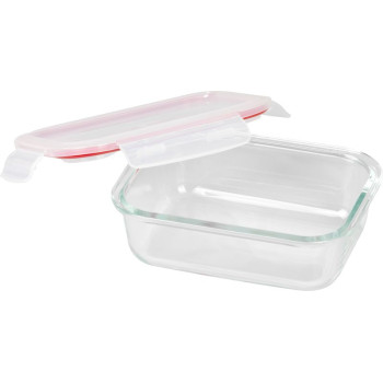 Баночка MagicHome, прямоугольная, 650 мл, с крышкой, Клипса, стекло Баночка MagicHome, прямоугольная, 650 мл, с крышкой, Клипса, стекло