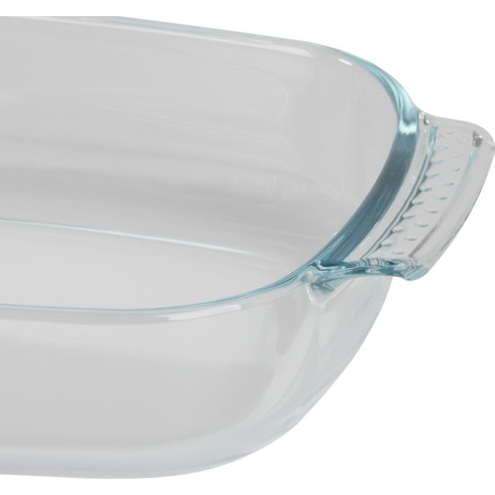 MagicHome Bowl, Baking Dish, Glass, Rectangular, Baking Dish, 2900 ml