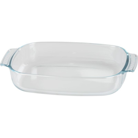 MagicHome Bowl, Baking Dish, Glass, Rectangular, Baking Dish, 2900 ml
