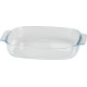 MagicHome Bowl, Baking Dish, Glass, Rectangular, Baking Dish, 2900 ml