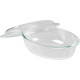 MagicHome Bowl, Baking Dish, Glass, Oval, Baking Dish, 3000 ml