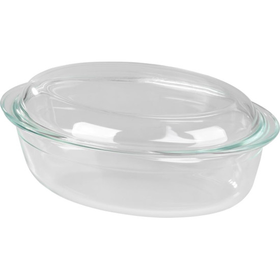 MagicHome Bowl, Baking Dish, Glass, Oval, Baking Dish, 3000 ml