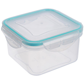 Контейнер для пищевых продуктов MagicHome 0,40 л, квадратный, зажим